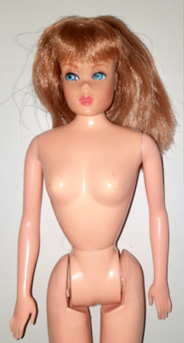 Vintage barbie mit wimpern - barbie,