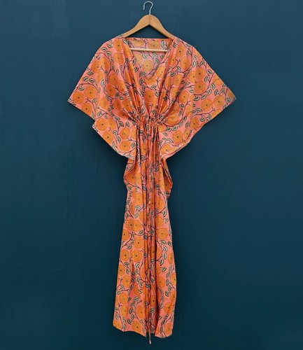 Indisch orange kimono - indisch,