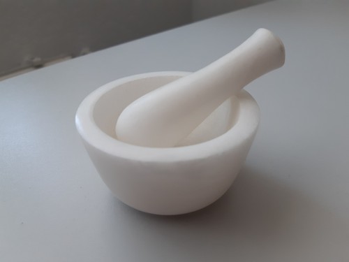 Kleiner mörser mit stößel - kleiner, stößel/