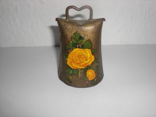 Handgefertigte kuhglocke mit - handgefertigte,