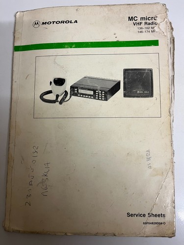 Motorola micro vhf radio - mc,