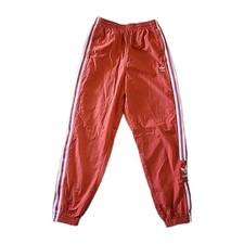 adidas PANTS Hose Damen Orange Gr. S 36 Sport FREIZEIT Schlupf Jogginghose Logo 