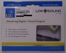 ESU 58721 Lok Sound Leerdecoder 5 micro DCC direct  NEU & OVP