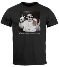Herren T-Shirt Alkohol Fünf