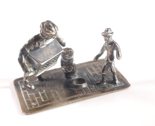 Silberfigur figur miniatur - silberfigur,