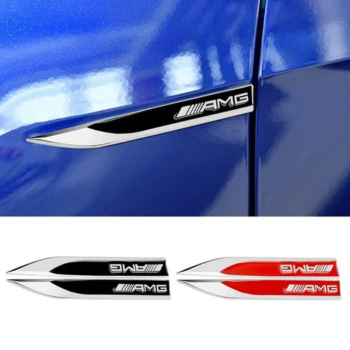 2pcs metal car fender side - 2pcs,