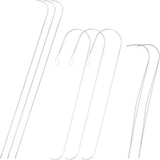 Edelstahl gebogene Perlennadeln Perlen auffädeln Perlensticken DIY Schmuck