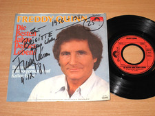 FREDDY QUINN SIGNIERTE 7"