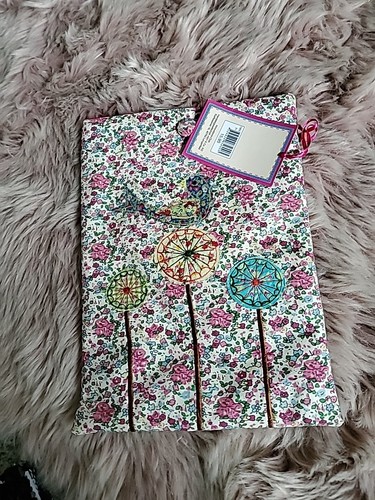 Strumpftasche mille fleur bunt - strumpftasche,