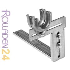 Doppelhalterung 2 Lagerschalen für Kugellager Ø 40 mm Mittellager Rolladen