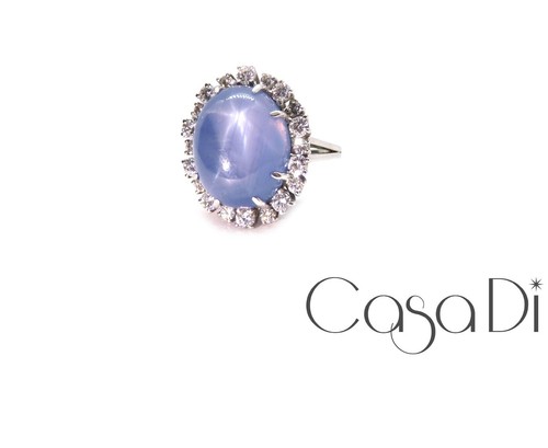 Stern saphir ring - saphir,