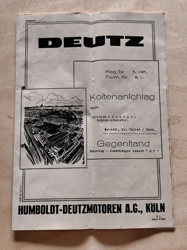 Deutz gas lkw holzgas - deutz,