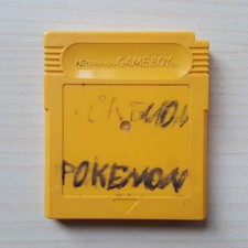 Pokemon Gelbe Edition Gelb Nintendo GameBoy Classic Spiel Deutsch (ohne Cover)