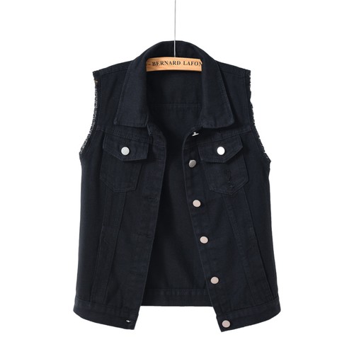 Jeansweste damen ärmellose - jeansweste,