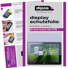 Dipos Crystalclear Displayschutzfolie für Acer Iconia Tab A700 Displayfolie