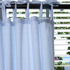 Le Petit Beurre Vorhang mit Bandschlaufen 180x140