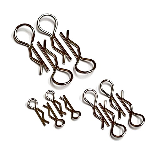Silber metall karosserie snap - silber,