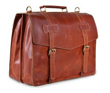 Leder 16" Laptoptasche