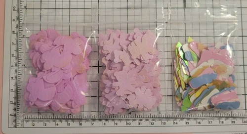 Basteln rosa bunte - basteln:, rosa/bunte