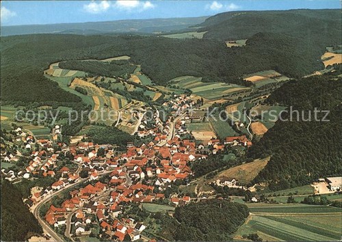 Ringgau fliegeraufnahme - ringgau,