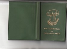 "PILZ-TASCHENBUCH" Sammelalbum der Fränkische Presse 1960er