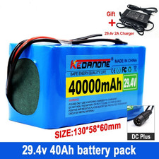 Neu 24V 30Ah 30000mAh 7S3P