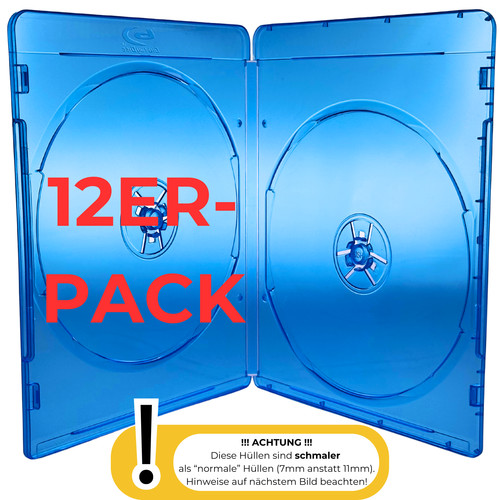 Blu ray leerhüllen 7mm - blu-ray,