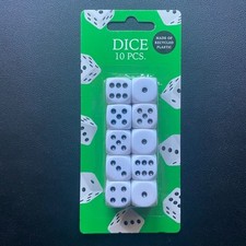 Würfel Set 10 Stück 15mm