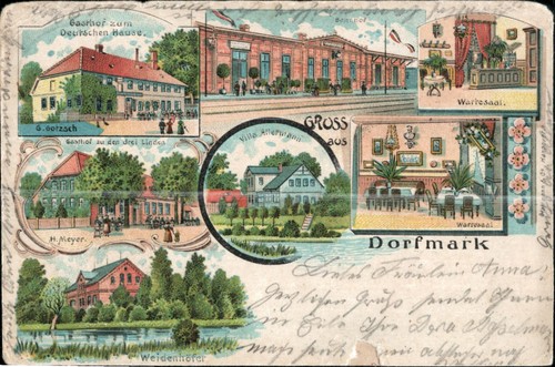 Gruss aus dorfmark litho - dorfmark,
