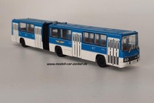 MCZ Brekina Ikarus 280.02 Gelenkbus VEB Nahverkehr Dresden blau/weiß Lockwitz
