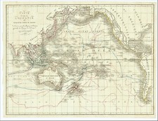 Antike Landkarte "Carte de
