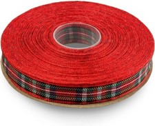 1x Schleifenband kariert