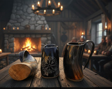 XXL 1L Bierkrug Echt