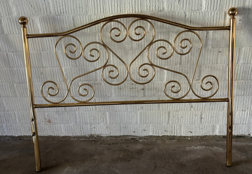 Romantisches messingbett mit - romantisches,