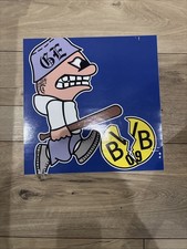 1 Großer 30 cm x 30 cm Schalke Aufkleber
