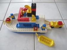 LEGO DUPLO 2649 Fähre * 38 Teile 3 Figuren * Guter Zustand * Rarität von 1984 !!