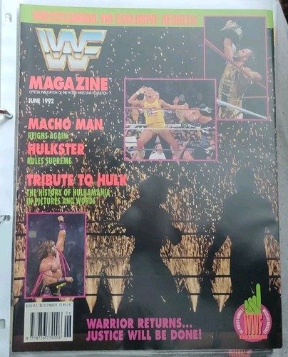 Wwf magazin 1992 juni us - magazin,