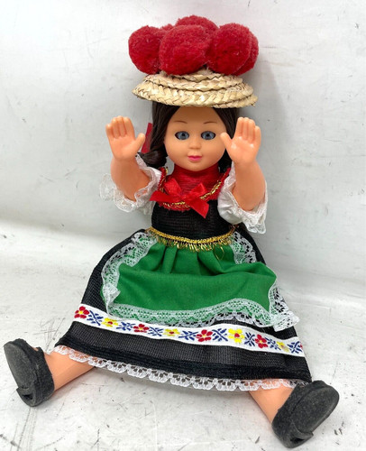 Puppe trachtenpuppe klappaugen - puppe,