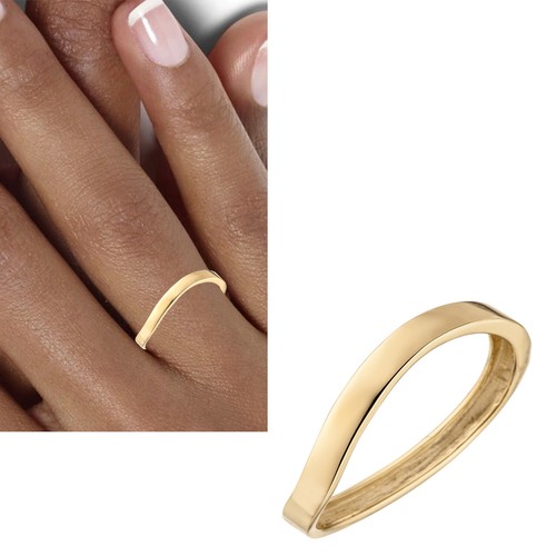 Ring echt gelbgold - echt, 375