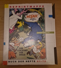 Mosaik Digedags Reprintmappe 6 Hefte 61 - 72 mit Umkarton