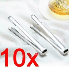 10 tlg. Edelstahl Zuckerzange