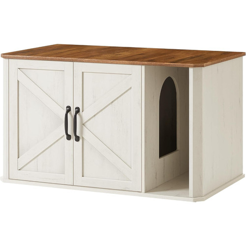 Holz katzenkloschrank - holz,