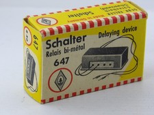 Faller - Verzögerungsschalter - Schalter Relais bi-metal 647  - OVP
