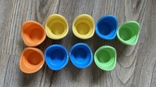 8 Stück Tupperware Eierbecher