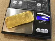125 g Schrott Gold Bar, Gold