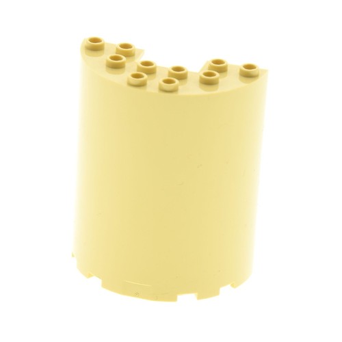 Lego zylinder hälfte 3x6x6 - zylinder,