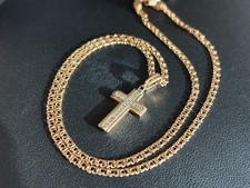 Goldkette mit Kreuz 585