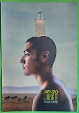 B54. Kenzo Jungle pour Homme Parfüm Eau de Toilette Werbeanzeige Werbung 1998