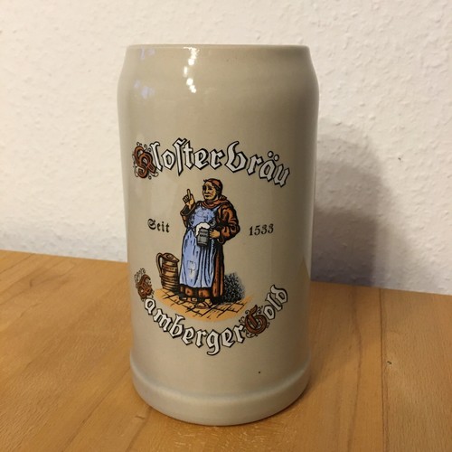 Bierkrug klosterbräu - bierkrug,