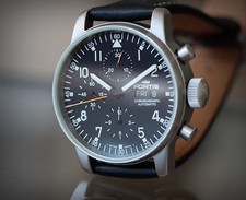 Fortis Uhr Flieger Day Date Chronograph Automatic 7750